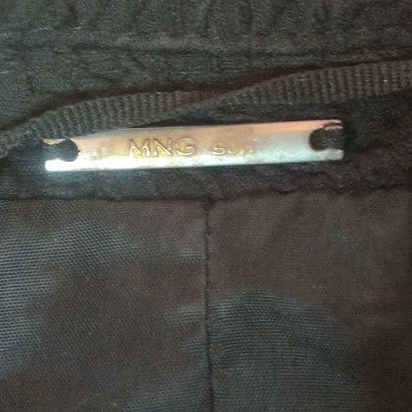 MNG collection black bolero jacket size 4 - Picture 5 of 7